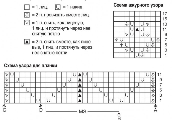 Вяжем белую тунику