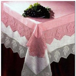 Нежная кайма - украшение для самой простой скатерти