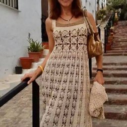 Сарафан крючком