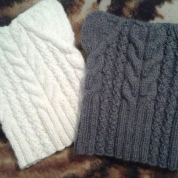 Шапки-кошечки, вяжем детям