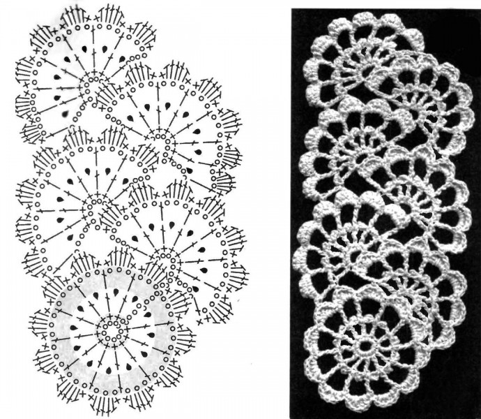 Схемы ленточного кружева, в копилку мастерицы