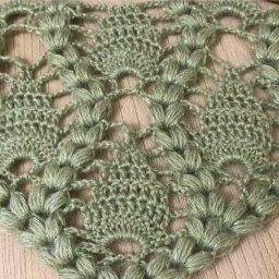 Узор для шали крючком