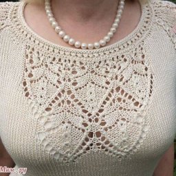 Узор спицами