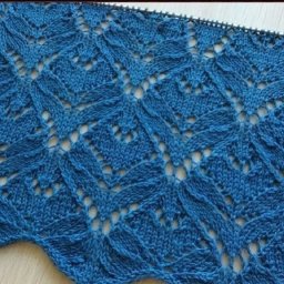 Узор в виде распускающегося цветка