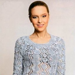 Вяжем нежный ажурный пуловер