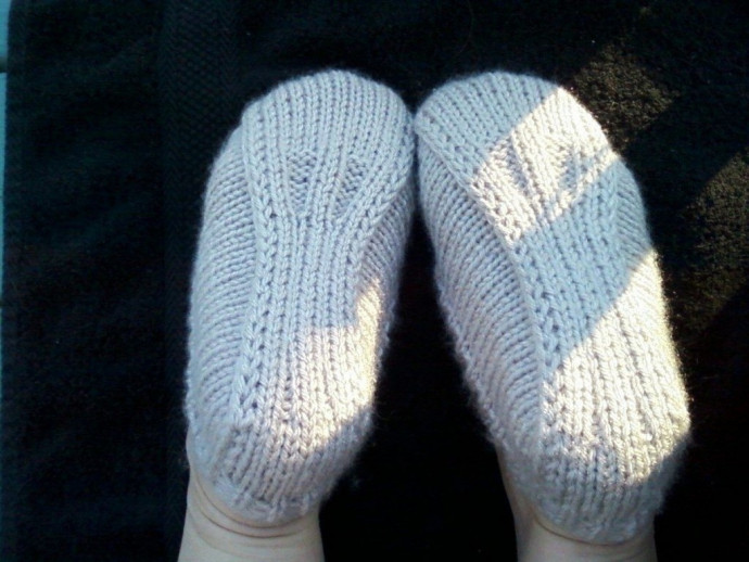 Подследники за 2 часа спицами