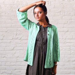 Жакет ментолового цвета — свежесть и лёгкость в осеннем гардеробе