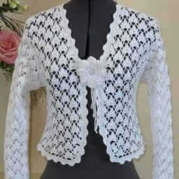 Интересный узор для ажурного жакета