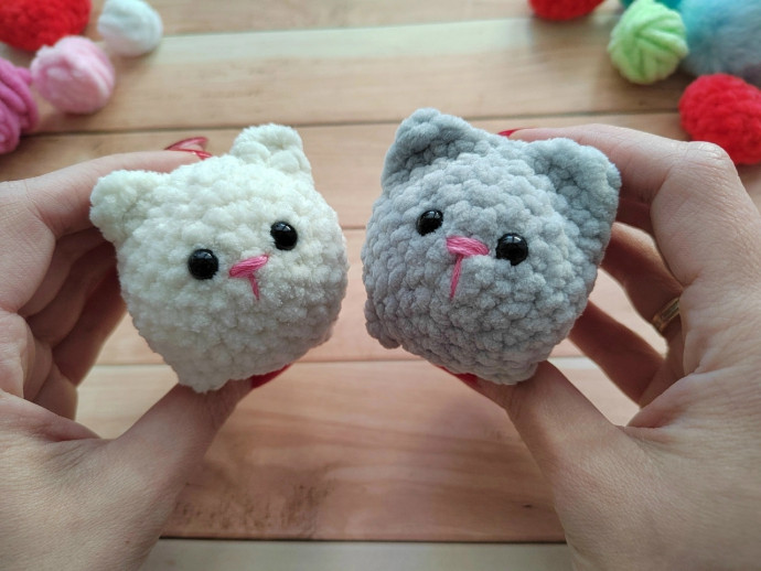 Котята крючком Котята крючком