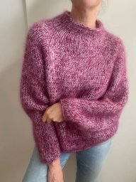 Свитер PEPPA Jumper by Tanja Koenigs спицами