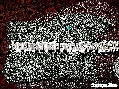 Вяжем наколенники спицами