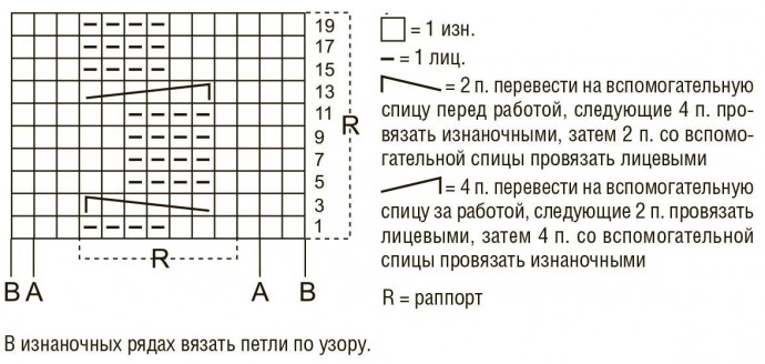 Пуловер с расклешенными рукавами