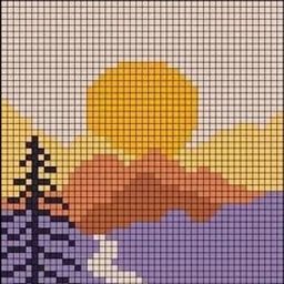 Схемы для вязания жаккарда спицами