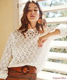 Стильный утонченный джемпер от французских дизайнеров Sezane.