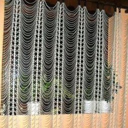 Занавеска крючком