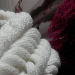 Теплый шарф "Азиатский колосок"