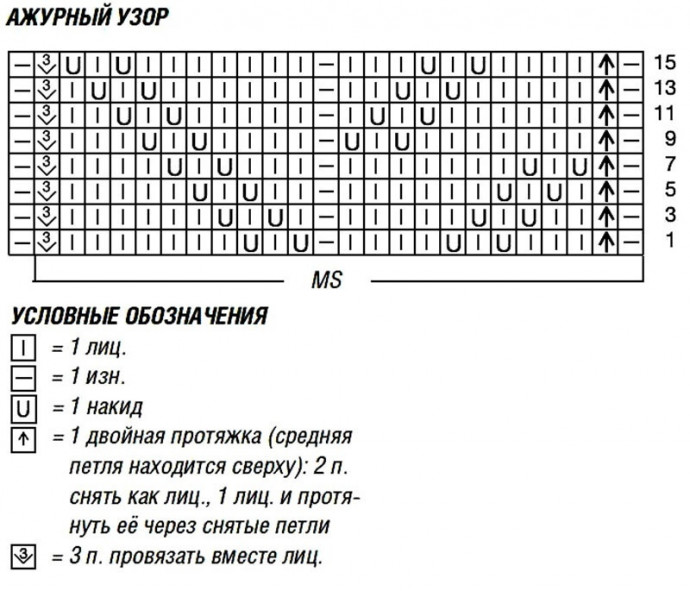 Ажурный белый пуловер Ажурный белый пуловер