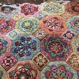 Красивый мотив крючком