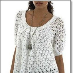 Милая туника крючком