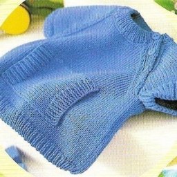 Нежный пуловер для малыша