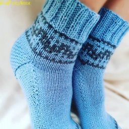 Носки спицами
