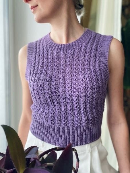 Летний топ из Alize Cotton Gold