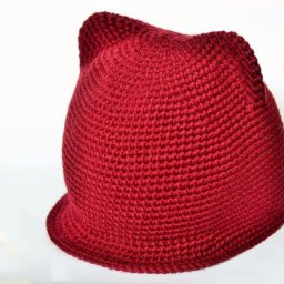 Красивая детская шапочка с ушками