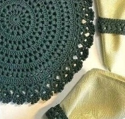 Салфетка крючком: схема и вдохновение Салфетка крючком: схема и вдохновение