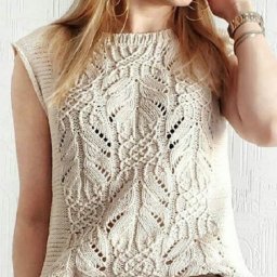 Подборка узоров спицами для летних кофточек