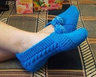 Тапочки без швов