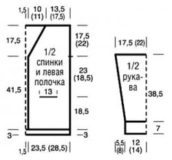 Интересный жакет кораллового цвета