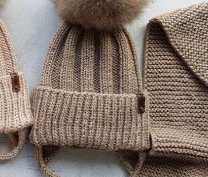 Описание красивого зимнего комплекта