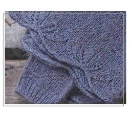 Красивый узор спицами