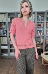 Футболка крючком