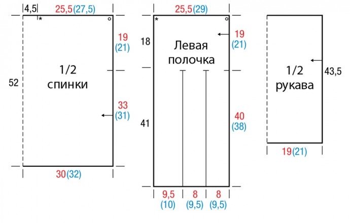 Для любителей ретро! Вяжем пуловер