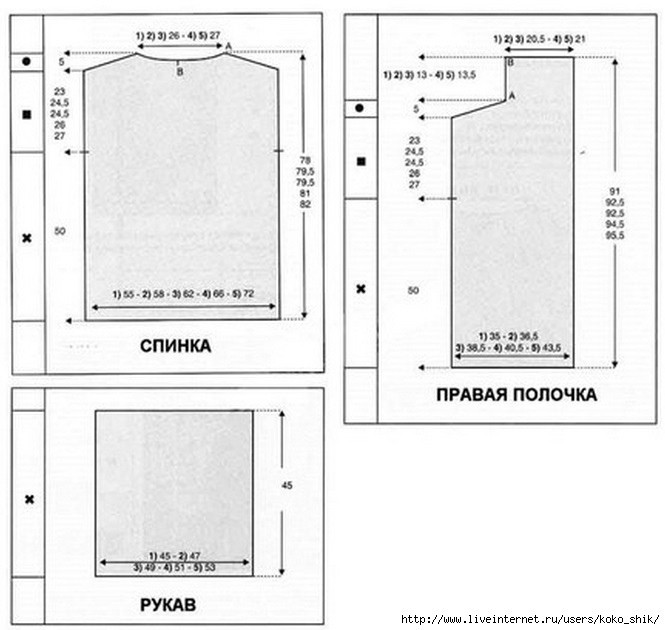 Объёмный кардиган крючком Объёмный кардиган крючком