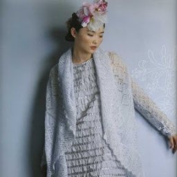 Вяжем мохеровую шаль