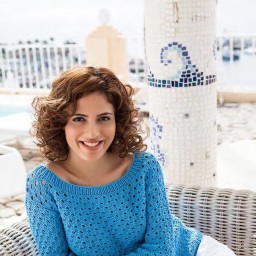 Пуловер ажурным узором спицами. Описание и схемы