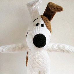 Символ года - почти живая собачка!