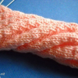 Носки по спирали без вывязывания пятки