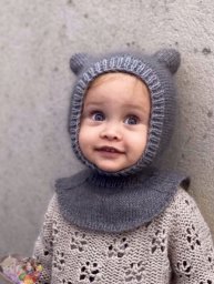 Шапочка-балаклава "Медвежонок"