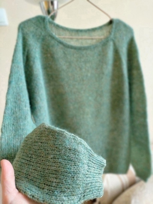 Базовый джемпер регланом сверху: вяжем просто и с удовольствием!