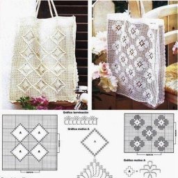 Идеи для вязаных сумочек!