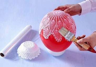 Учимся крахмалить салфетки