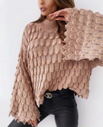 Оригинальный узор спицами