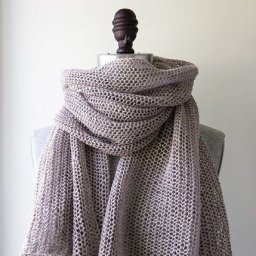 Вяжем воздушный шарфик