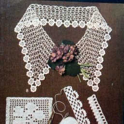 Воротничок и тесьма крючком