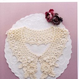 Воротник крючком