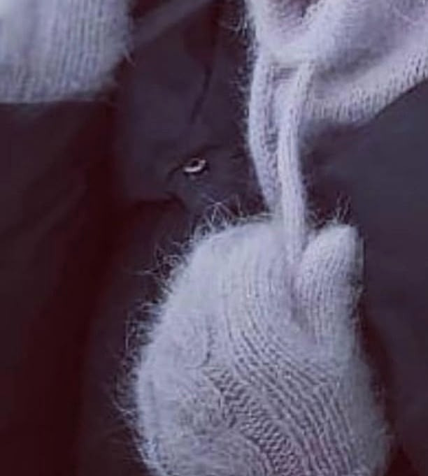 Капор из пуха норки