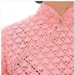 Красивый узор крючком